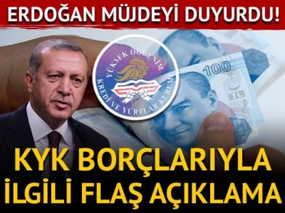 KYK borçları silinecek mi?