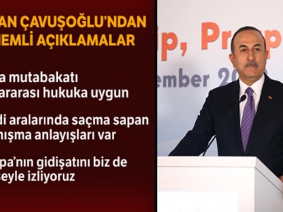 Bakan Çavuşoğlu’ndan ‘Libya’ açıklaması