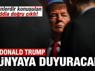 Senatör Graham duyurdu: Trump açıklayacak!