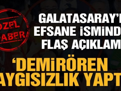 Eski Galatasaraylı'dan flaş açıklamalar