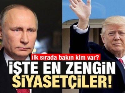 Tüm zamanların en zengin siyasetçileri (Foto Galeri)
