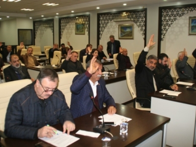 Haliliye Meclis’inde başkanlık teklifleri kabul edildi