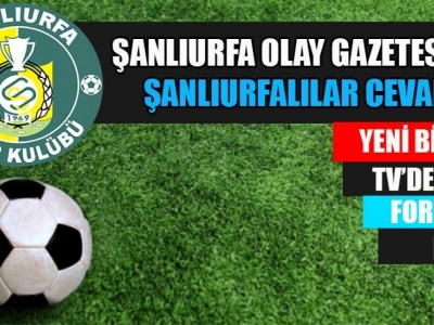 Şanlıurfaspor’da kurtuluş reçetesi ne?