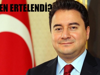Babacan'ın parti kuruluşu yine ertelendi!