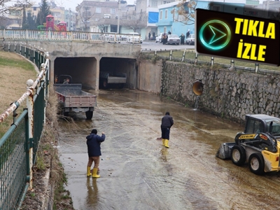 Derelerde temizlik başladı