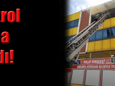 Şanlıurfa’daki iş merkezinde yangın!