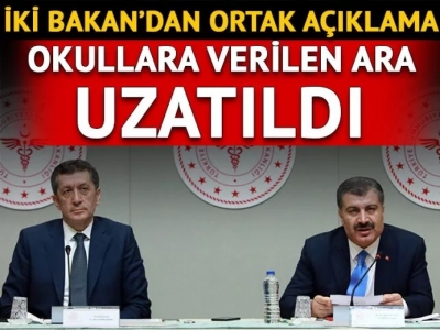 Uzaktan eğitim 30 Nisan'a kadar devam edecek