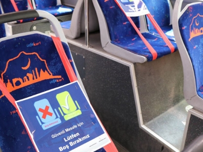 Otobüslerde oturma düzeni değiştirildi