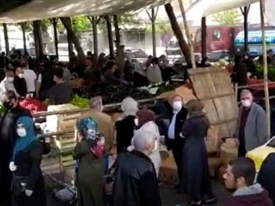 Vatandaş 'sosyal mesafe‘ye uymuyor!