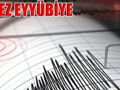 Şanlıurfa'da deprem!