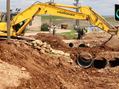 Haliliye belediyesi yol sıkıntılarını gideriyor