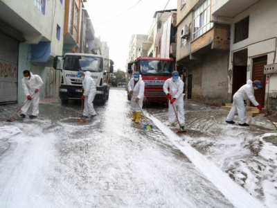 Eyyübiye’de temizlik çalışmaları devam ediyor