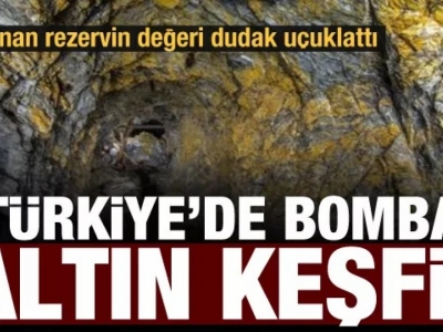 Türk şirket, 3,5 milyon onsluk altın rezervi buldu!