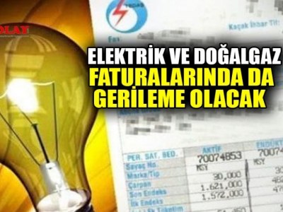 Faturalar düşecek