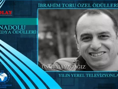 İbrahim Toru'ya "Özel Ödül" verildi