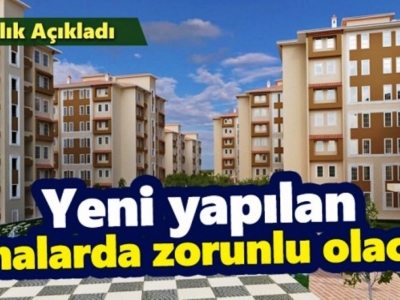 Yeni inşa edilecek binalara 'yağmur suyu toplama sistemi' kurulacak
