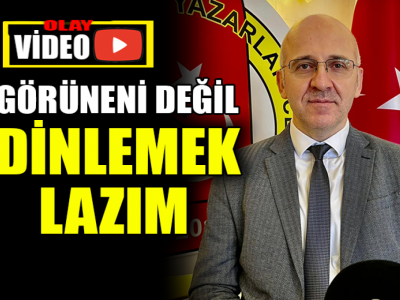 Ahmet Uysal Bölgeyi değerlendirdi