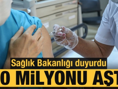 Uygulanan aşı miktarı 20 milyonu aştı