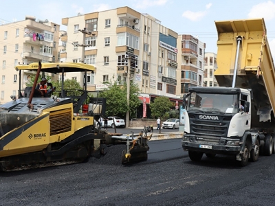 Asfaltlama çalışmaları hızlandı 