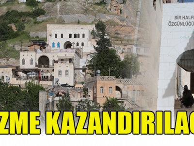 Halfeti’de konakları yenileniyor