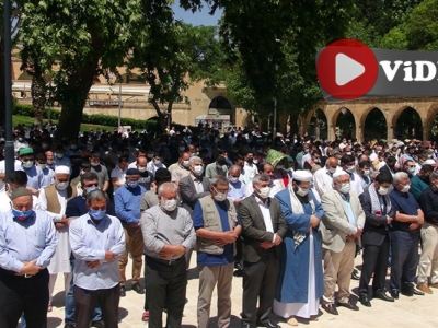 Filistinliler için gıyabi cenaze namazı kılındı