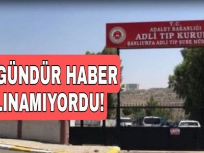 Urfa'da ceset bulundu!