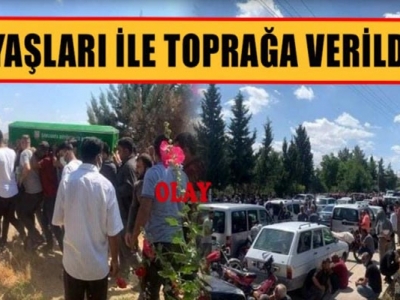 Kazada ölen kardeşler toprağa veridi