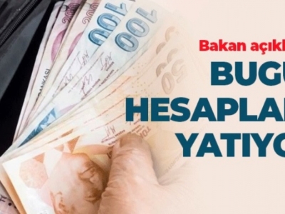 Nakdi ücret desteği ödemeleri bugün hesaplara yatıyor