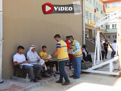 Haliliye’de öğrenciler unutulmadı