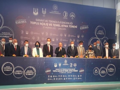 Urfa’da toplu açılış töreni