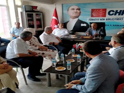 Gelecek Partisi , CHP İl Başkanlığını ziyaret etti