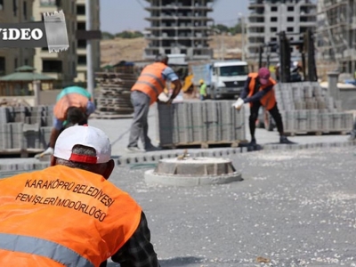 Karaköprü’de yeni yollar hizmete sunuluyor