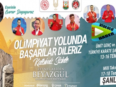 Şanlıurfa Türkiye Karate Şampiyonasına ev sahipliği yapıyor  