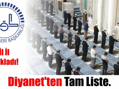 Kurban Bayramı namaz saatleri – 2021