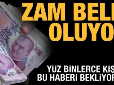 Kamu işçileri zam teklifini bekliyor