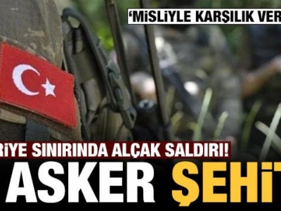 Şehit olan 2 asker ile yaralılar Türkiye’ye getirildi.