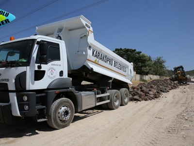 Karaköprü’ye yeni yollar kazandırılıyor 