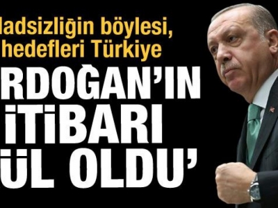 'Erdoğan'ın itibarı kül oldu'