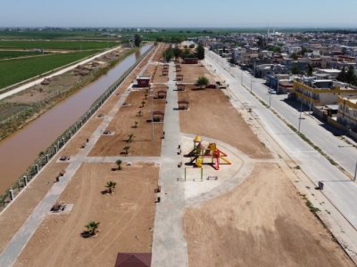 Harran Kent Parkı çalışmalarında son aşamaya geldi