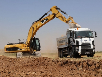 Karaköprü’de yeni yollar hizmete hazırlanıyor