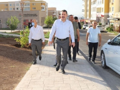 Karaköprü kırsalında hizmet atağı sürüyor
