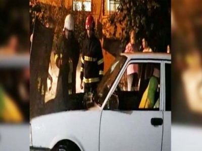 Urfa’da Park Halindeki Araç Alevlere Teslim Oldu