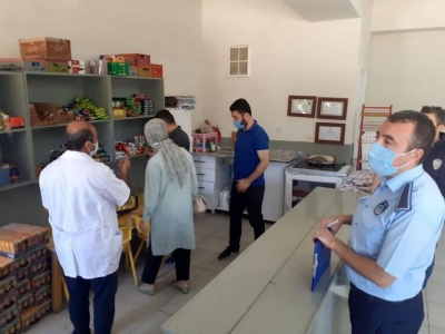 Zabıta ekipleri okul kantinlerini denetledi