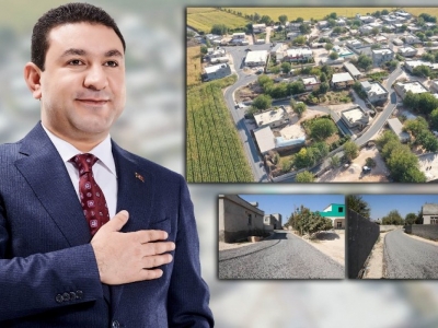 Harran’da Asfalt Serim Çalışmaları Sürüyor