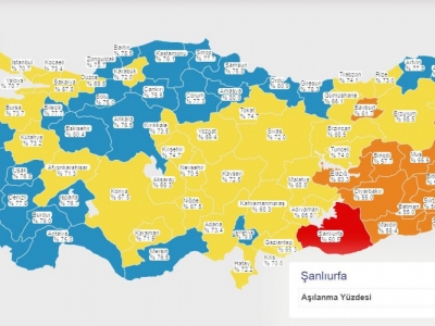 Haritada Tek Kırmızı Kalan Yer: Şanlıurfa