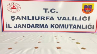 Şanlıurfa’da tarihi nitelikte 12 sikke ile 7 madeni para ele geçirildi