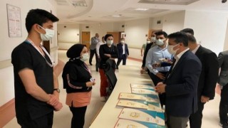 Kamu Hastaneleri Genel Müdürü Akelma, Şanlıurfa’da hastaneleri ziyaret etti