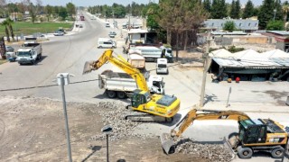 Harran’da Cadde Çalışması Başladı