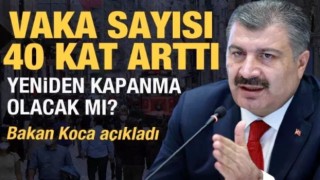 Bakan Koca uyardı, Yeniden kapanma olmayacak