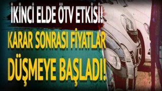 İkinci el araç piyasasında ÖTV etkisi! İndirimin adı bile yetti: Fiyatlar düşmeye başladı